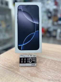 Apple iPhone 16 Pro Max 256gb Black titan