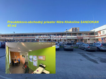 Prevádzkový priestor Nitra-Klokočina Sandokan 587-25-MIG