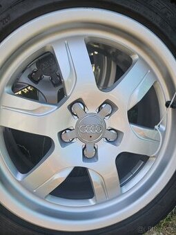 Atraktívne, originálne disky AUDI - 5x112 r17 + 225/50 r17