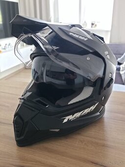 Enduro prilba NOX N312 -XL cierna matna