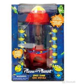 Pizza Planet TOY STORY vesmírny automat/Aliens/KLEPETO