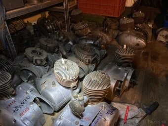 Manet 90 Dvoupíst 1948-1951 motory