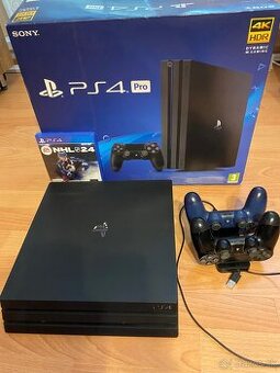 Predám hernú konzolu Ps4 Pro 1Tb