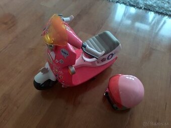 Baby born skúter aj s prilbou