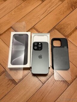 iPhone 15 PRO 512GB NÁDHERNÝ STAV 88% BATÉRIA