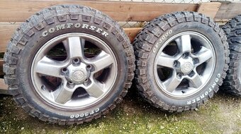 Toyota Land Cruiser J100 J200 sada kolies R18