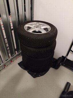 VW Golf - Hliníkové disky plus Continental zimné pneumatiky