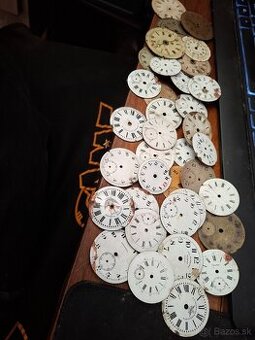 Predám staré ciferníky na vreckové hodinky Všetko 25€