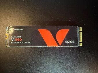 Nový SSD Verbatim 512GB M.2 2280 SATA III (Vi560)
