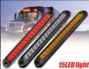 Zadné led svetlo červené nové