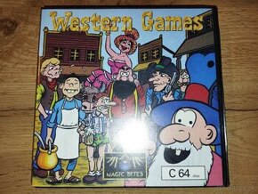 COMMODORE WESTERN GAMES C64 - 5,25" DISKETA