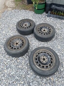 Predám plechové disky 5x112 r16