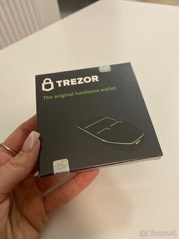 Trezor Hardverová peňaženka.