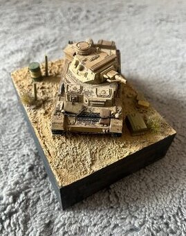 Predám model tanku AfrikaKorps