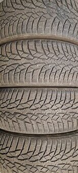 Predám 4ks jazdené zimné 225/45r17-91H Nokian