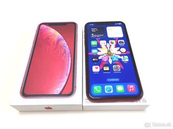 Apple IPHONE XR 64GB RED, ZDRAVIE BATERKY 100%