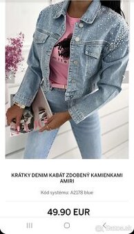 Riflova bunda s kryštálmi. - 1
