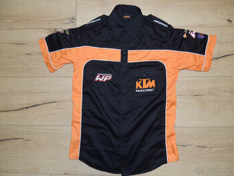 Nohavice Rukka, košela KTM Racing a bunda Frank Thomas