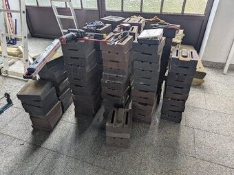 Magnezitové tehly z elektrických akumulačných kachlí