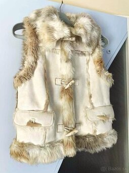 Kožušinová vesta S/M