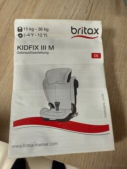 Autosedačka BRITAX KIDFIX III M
