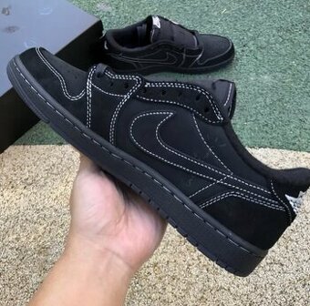 Jordan 1 Retro Low OG SP Travis Scott Black Phantom