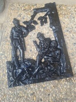 Historická liatinová ozdoba z konca 19 storočia