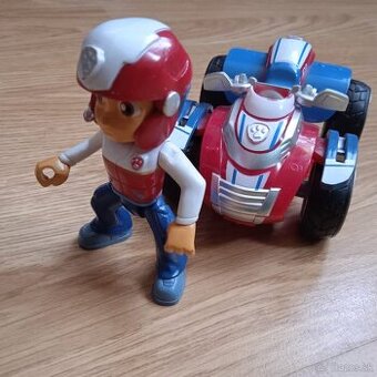 Paw Patrol Ryder + vozidlo