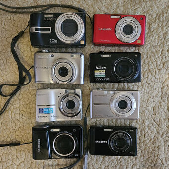 Foťáky a Kamery NA SÚČIASTKY