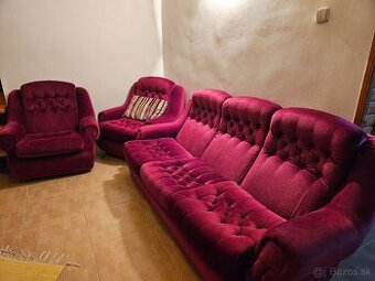 Gauč + 2 kreslá