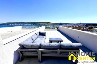 NA PREDAJ moderný luxusný apartmán /45 m² / Dalmátsko, TROGI