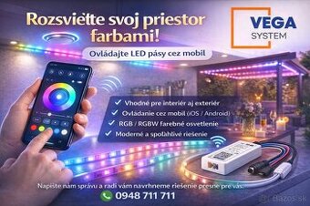 🌈 Rozsvieťte svoj priestor farbami