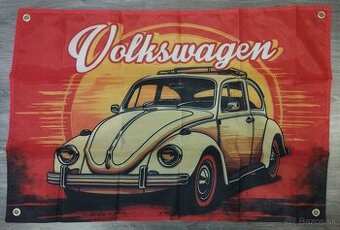 VW BEETLE chrobák, vlajka