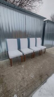 Predám 4 x dočasne stoličky viď foto cena 30 eur spolu.