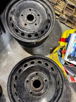 Plechove disky original Ford custom/turneo 5x160