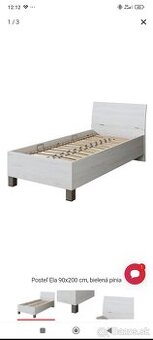 Predám posteľ 90x200