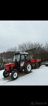 Predám zetor 5211 a vlečku STS