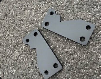 Sada brzdových adaptérov pre vecsie brzdy