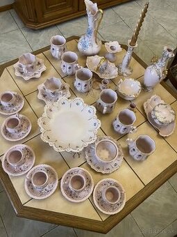 Ružový porcelán - sada