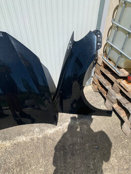 predni blatnik vw golf 6 VI combi cerny pravy