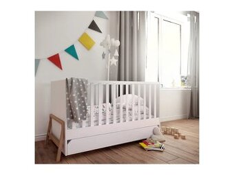 Detská postielka Lotta so zásuvkou 3 v 1 140x70