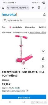 Spokey HASBRO MY LITTLE PONY odrazadlo