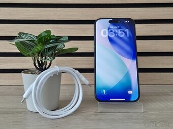 Apple iPhone 15 Pro 256GB Blue Titanium | ZÁRUKA 2 ROKY