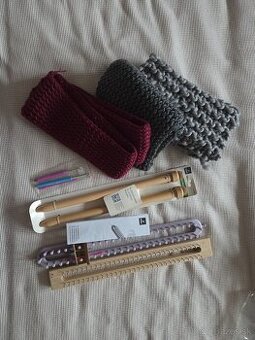 Bavlnka a ihlice na strikovanie