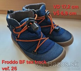 Prechodné topánky Froddo tex track - 1