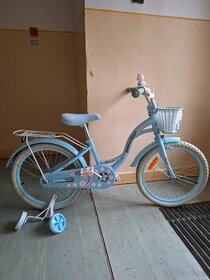 Predám detský dievčenský retro bicykel - 1