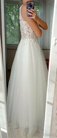 Tylové svadobné šaty