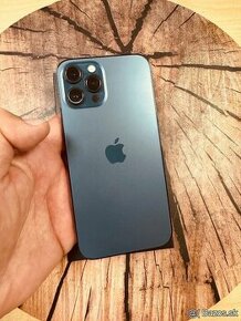 iPhone 12 pro Max blue 128 batérie 88% originál top stav - 1