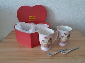 Porcelánové hrnčeky darčekový set