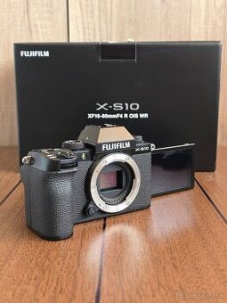 Fujifilm X-S10 + 4 batérie + príslušenstvo